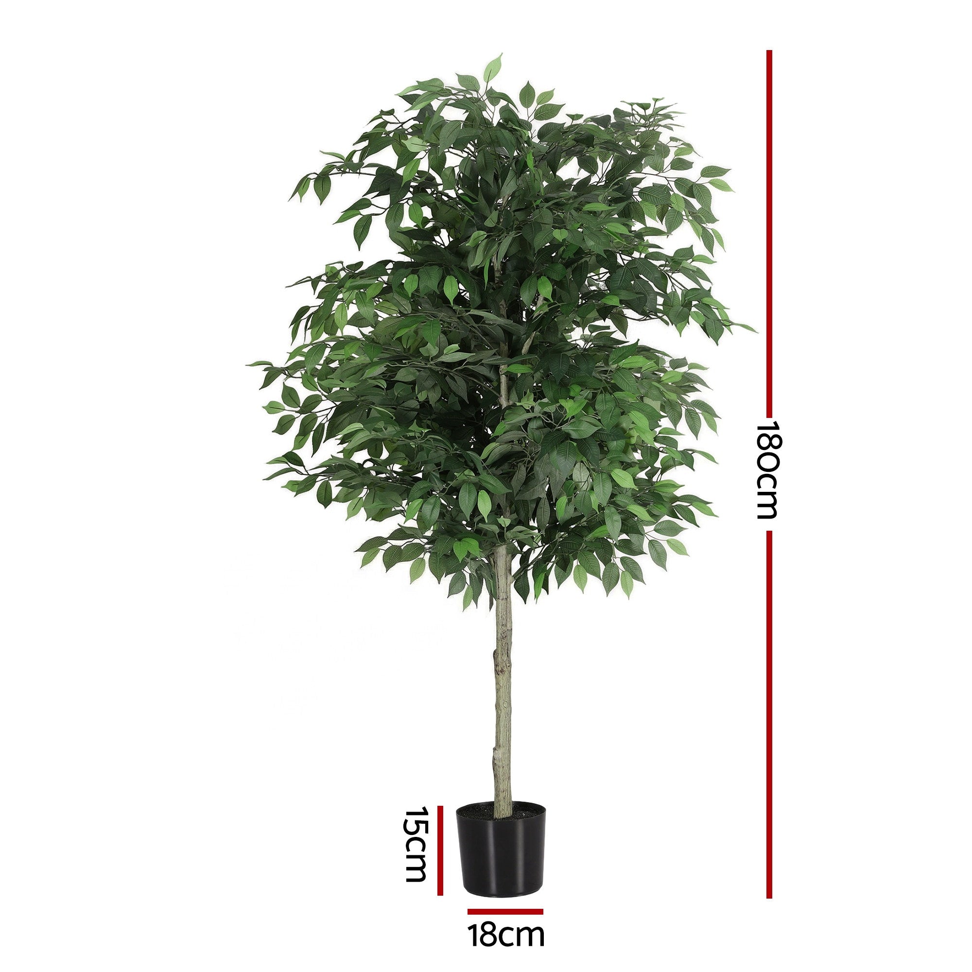 Artificial Ficus Tree 1.8m Indoor Plant Decor | Simpledeals