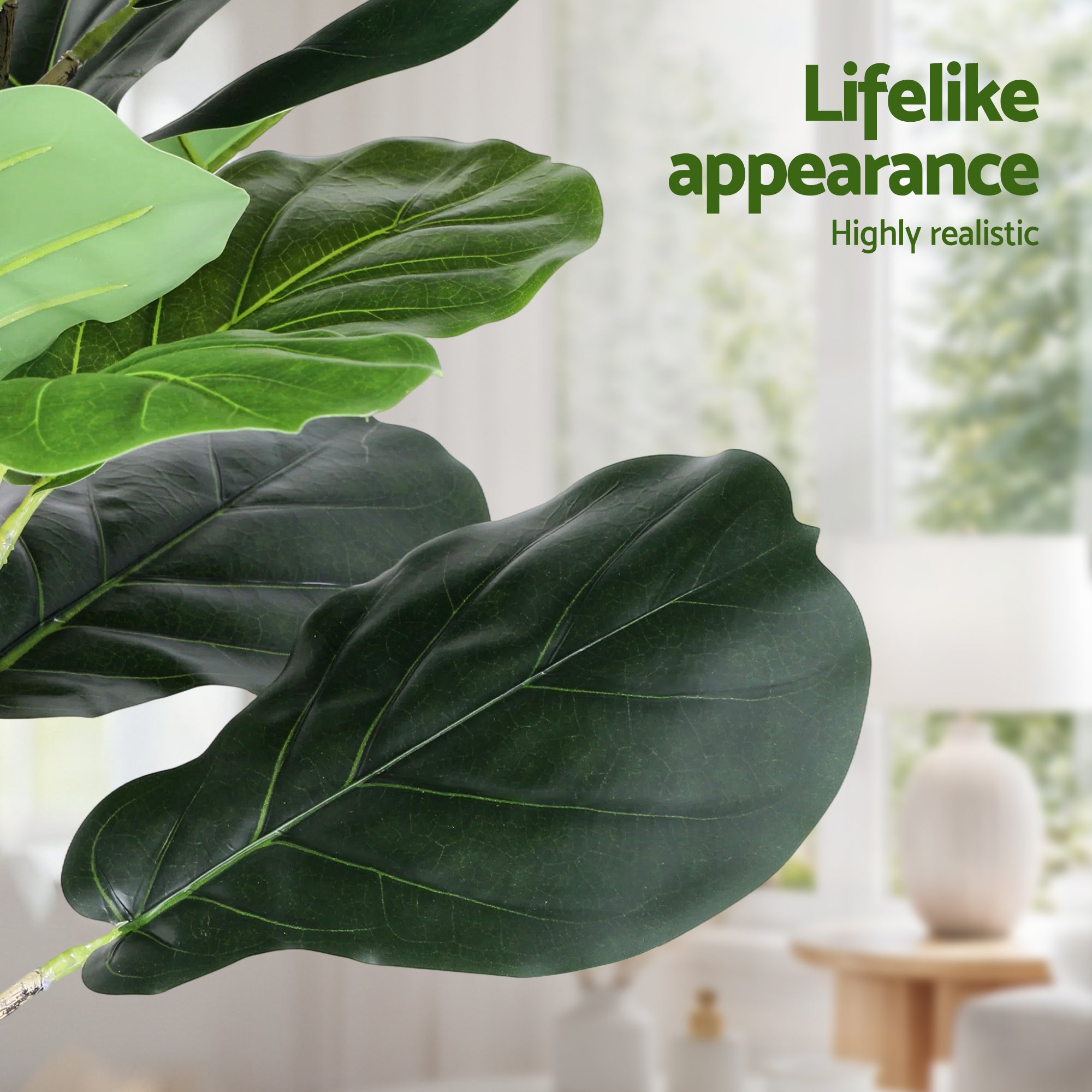 Artificial Fiddle Leaf Fig Tree 150cm Indoor | Simpledeals