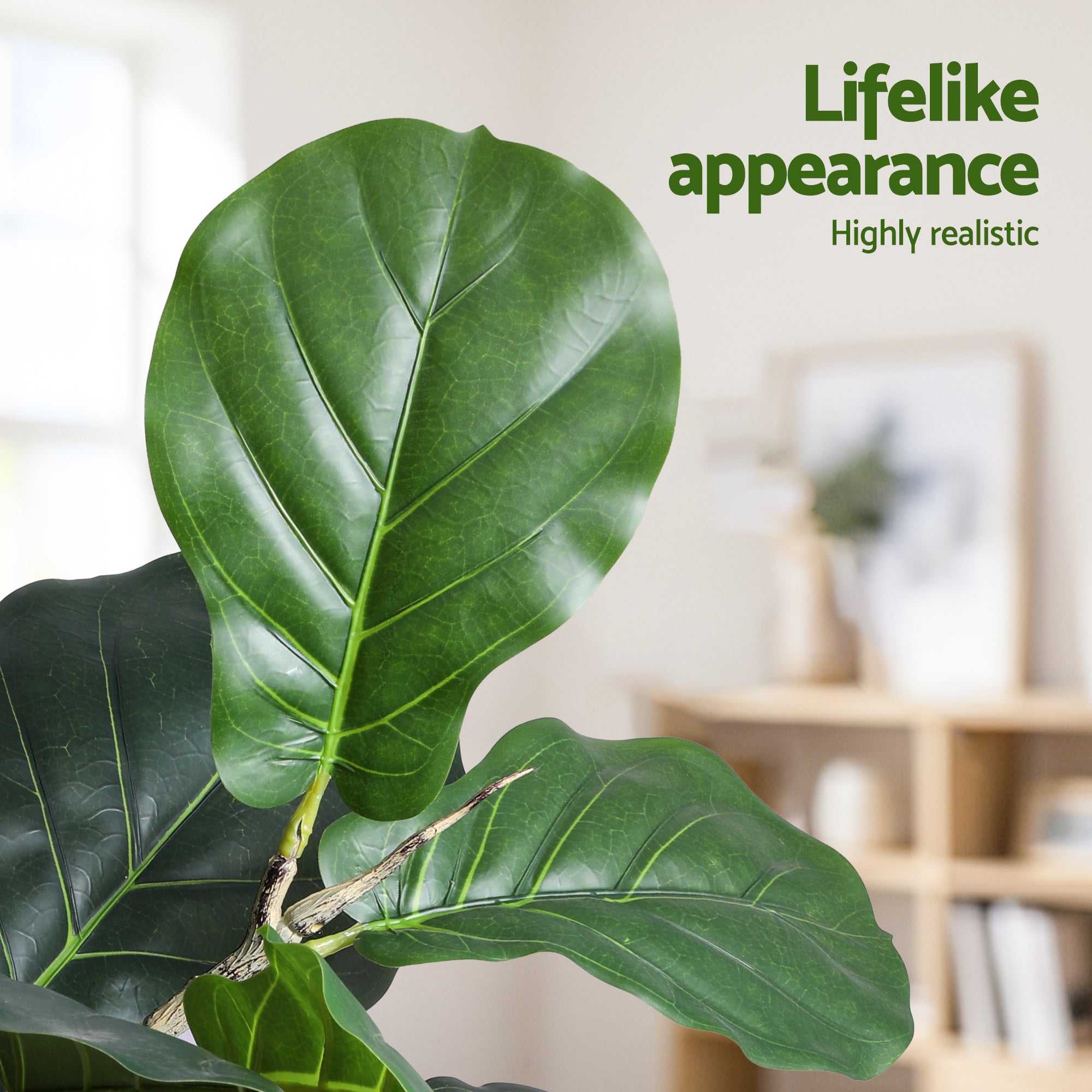 Artificial Fiddle Leaf Fig Tree 180cm Indoor | Simpledeals