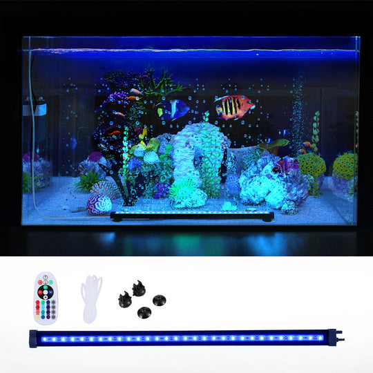 Aquarium Light Submersible 52CM/67CM/88CM Air Bubble LED