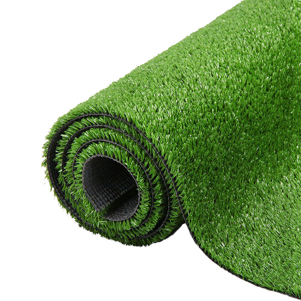 Primeturf Synthetic 17mm  0.95mx10m 9.5sqm Artificial Grass Fake Turf Olive Plants Plastic Lawn