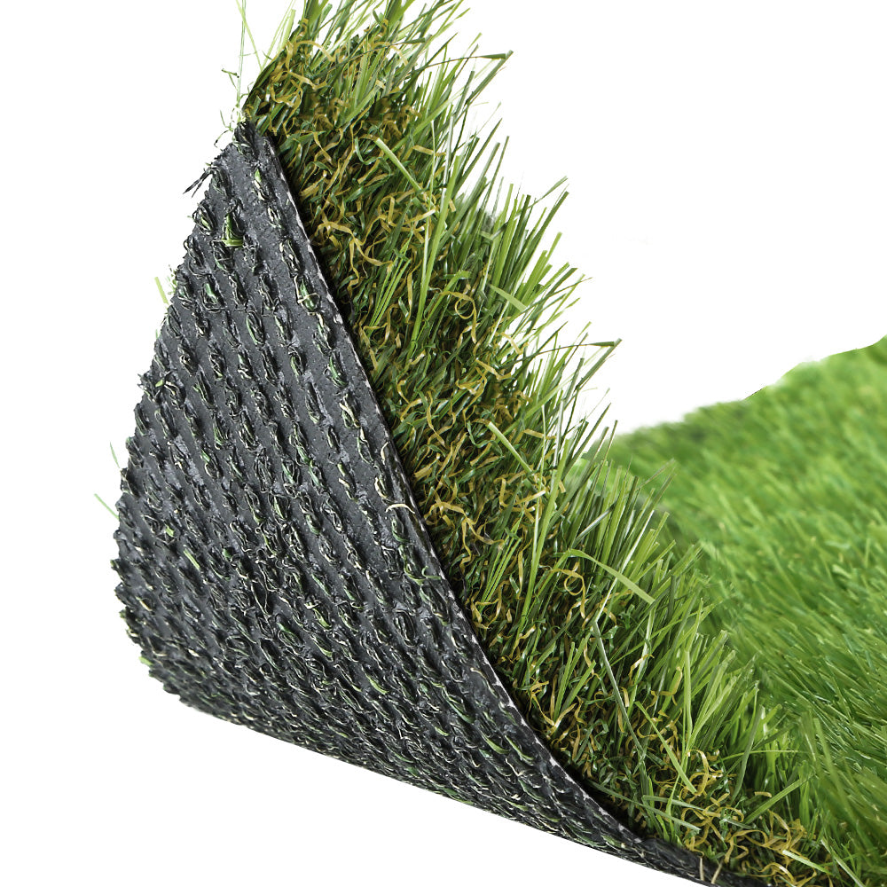 Primeturf Synthetic 30mm  0.95mx10m 9.5sqm Artificial Grass Fake Turf 4-coloured Plants Plastic Lawn