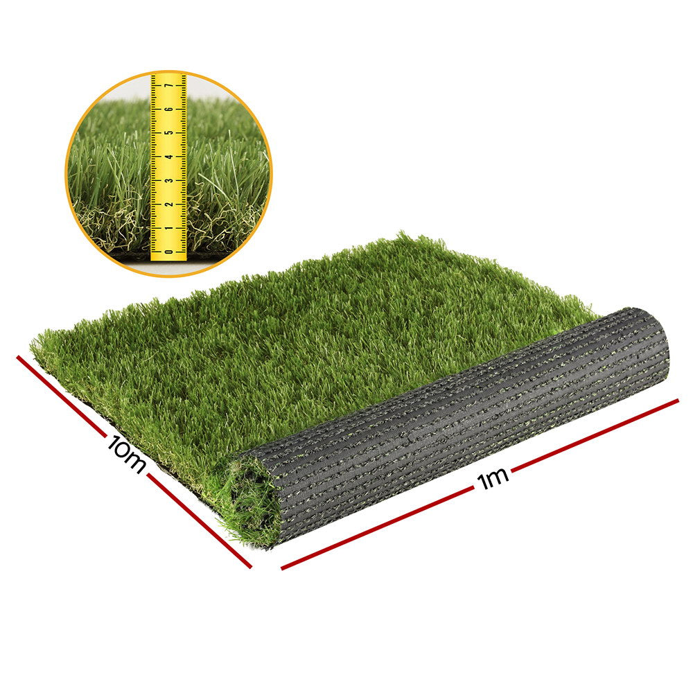 Artificial Grass Synthetic Fake Lawn Turf Plastic Plant 4-coloured