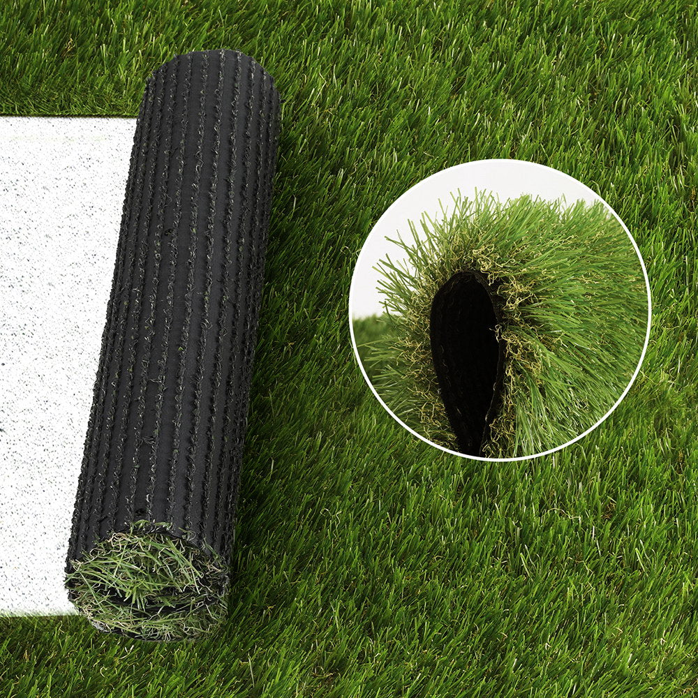 Artificial Grass Synthetic Fake Lawn Turf Plastic Plant 4-coloured