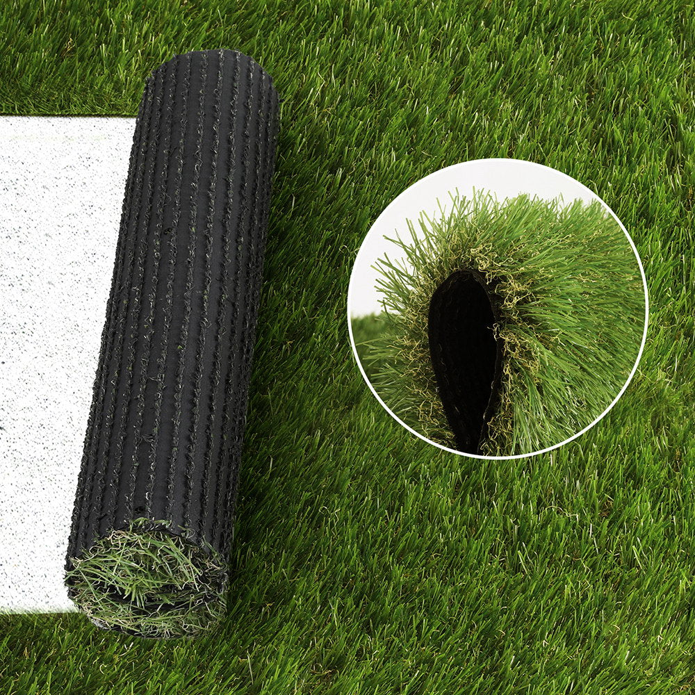 Artificial Grass Synthetic Fake Lawn Turf Plastic Plant 4-coloured