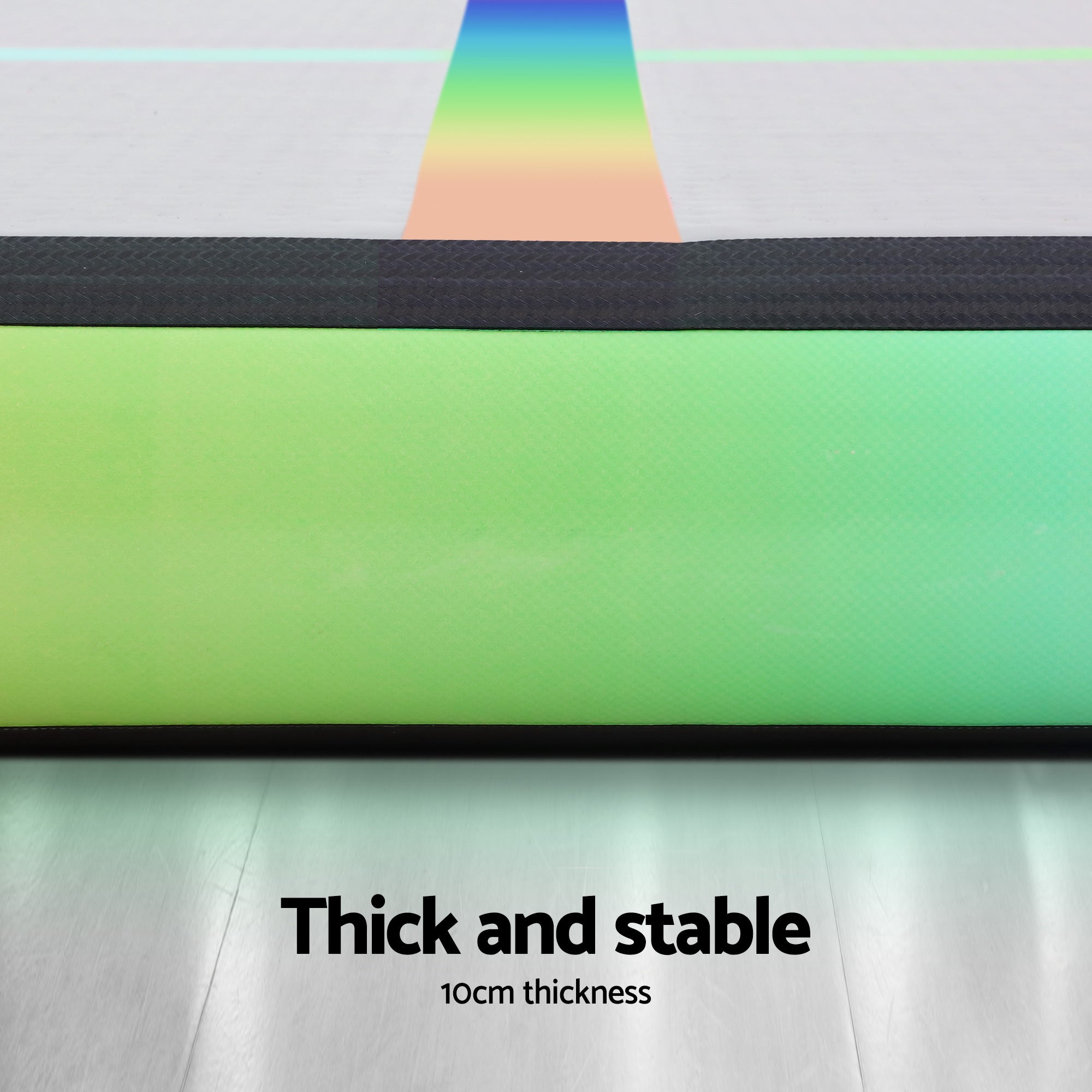 4X1X0.2M Air Track Inflatable Tumbling Mat Gymnastics Yoga Mat