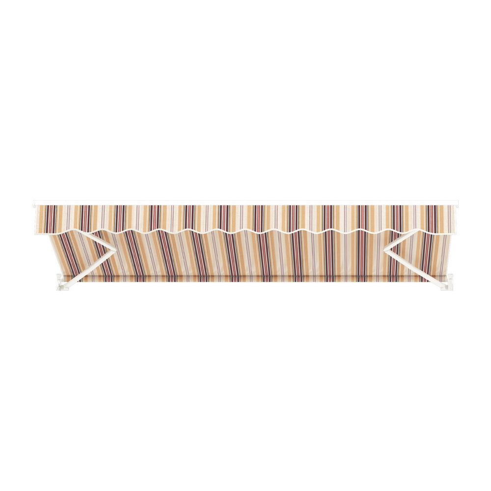 Retractable Folding Arm Awning Manual Sunshade 3Mx2.5M | Awnings