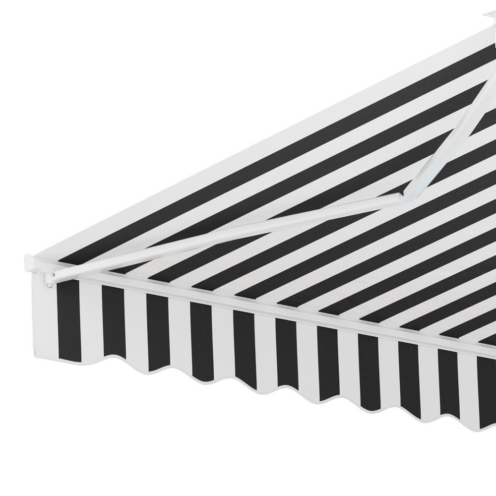 Retractable Folding Arm Awning Manual Sunshade | Awnings - photo 11