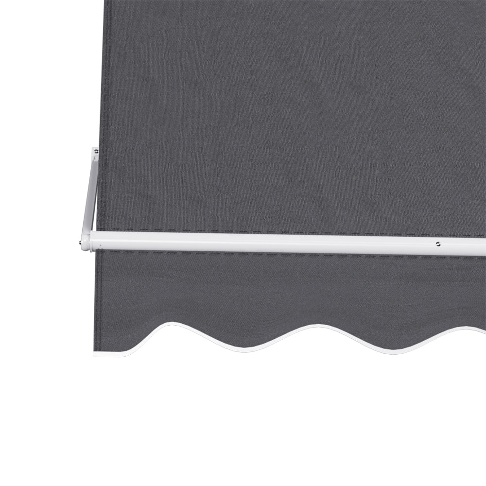 Beige colour - Fixed Pivot Arm Window Awning 2.1X2.1M Beige/Grey - photo 12