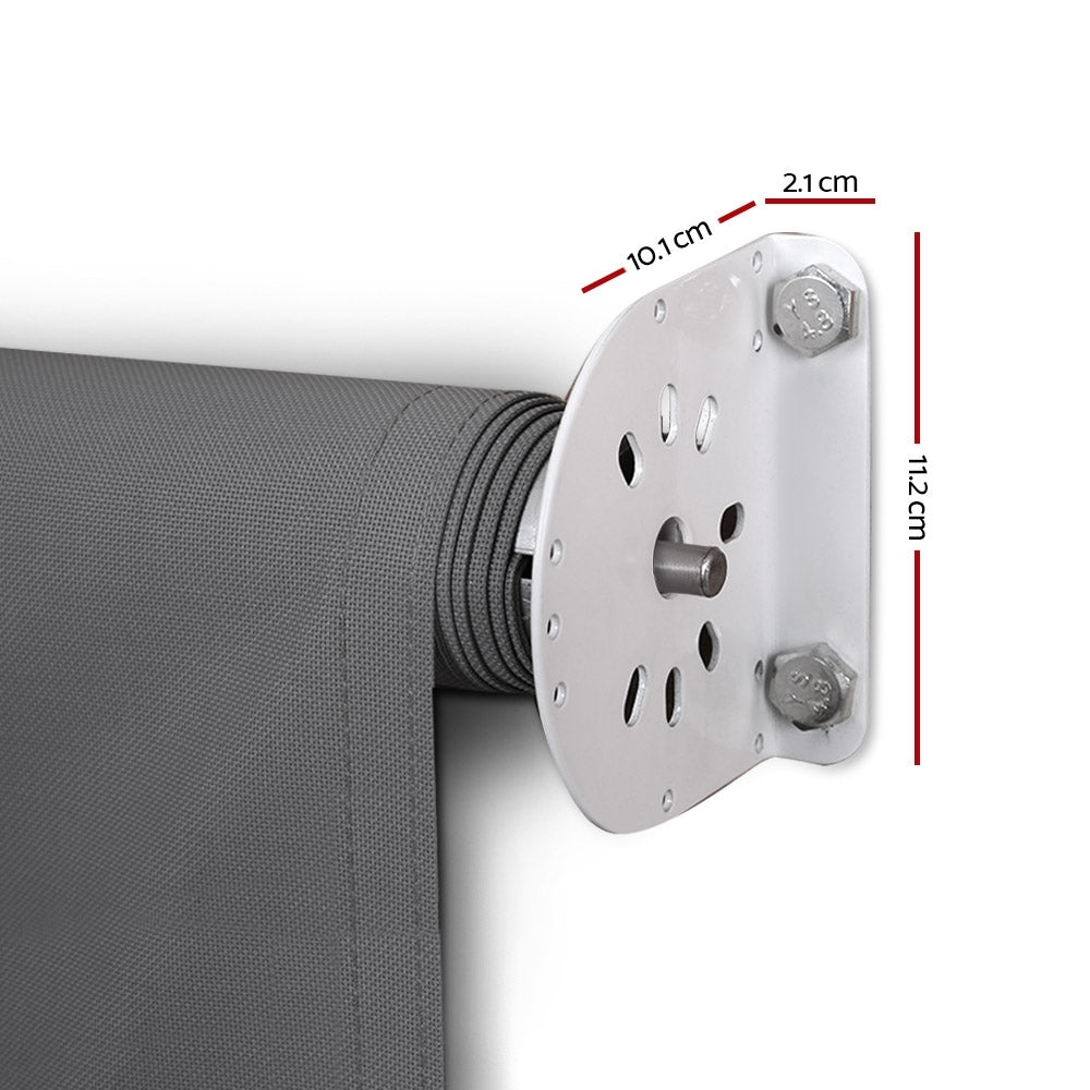 Window Fixed Pivot Arm Awning Patio Outdoor Blinds Retractable 2.8X2.1M