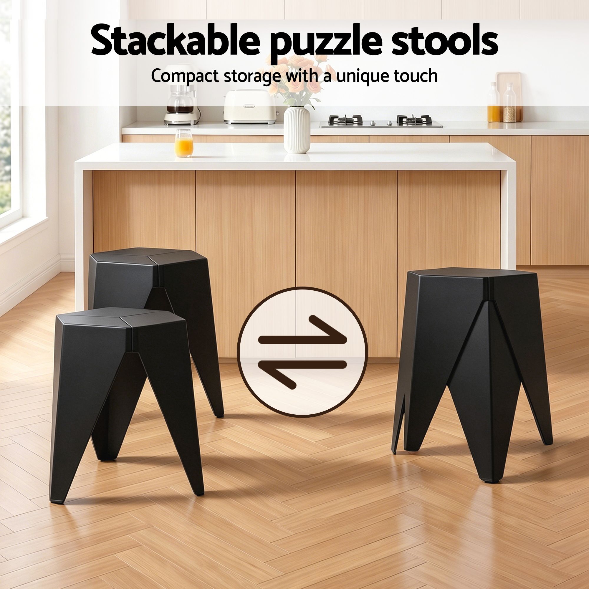 Bar Stools Table Set 3 Piece Black Cafe | Simpledeals