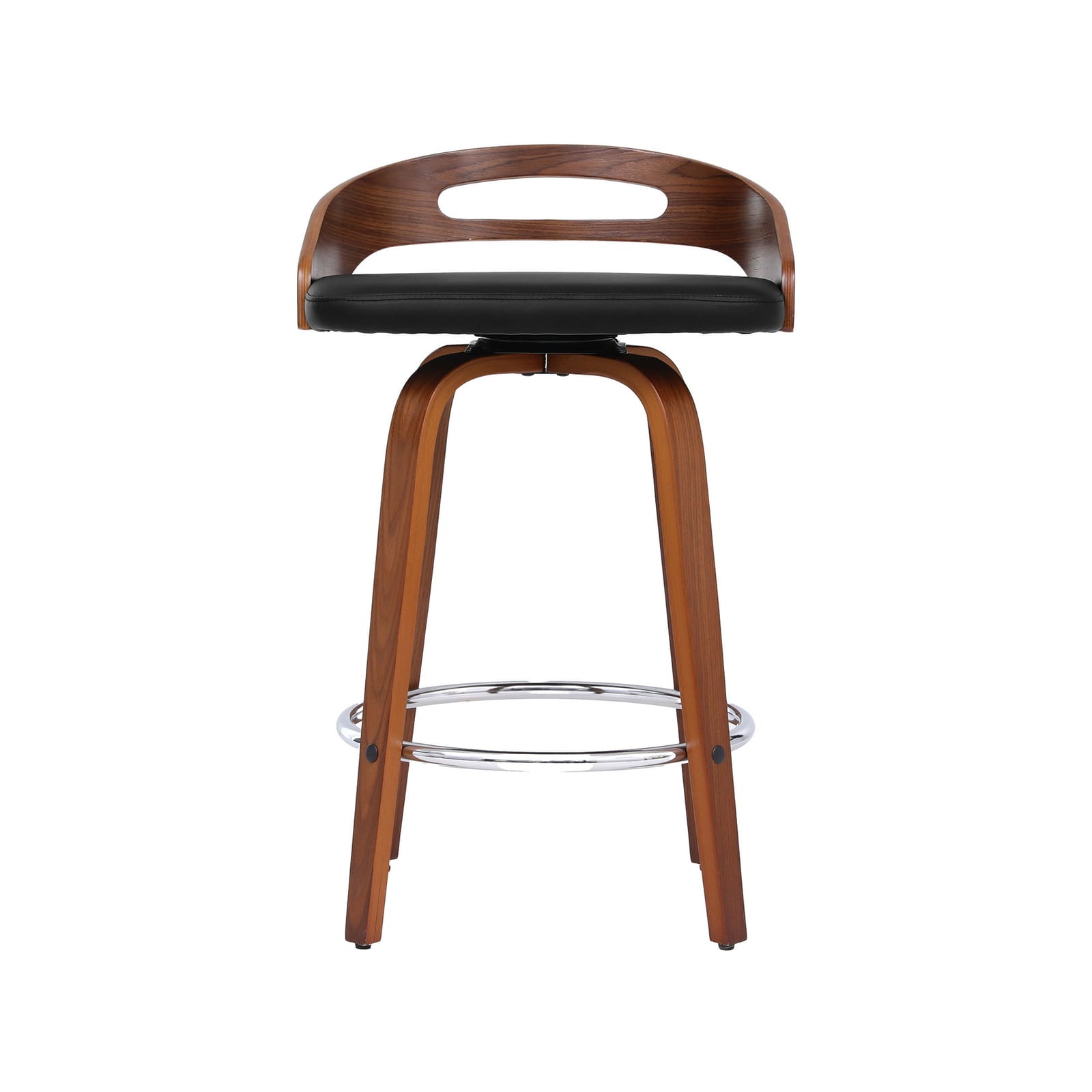 Swivel Bar Stools Low Back 48.5x44.5x78cm
