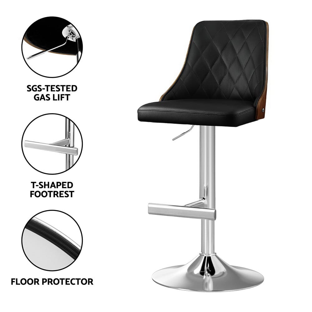 Black stool 46x42.5x95cm, view 6