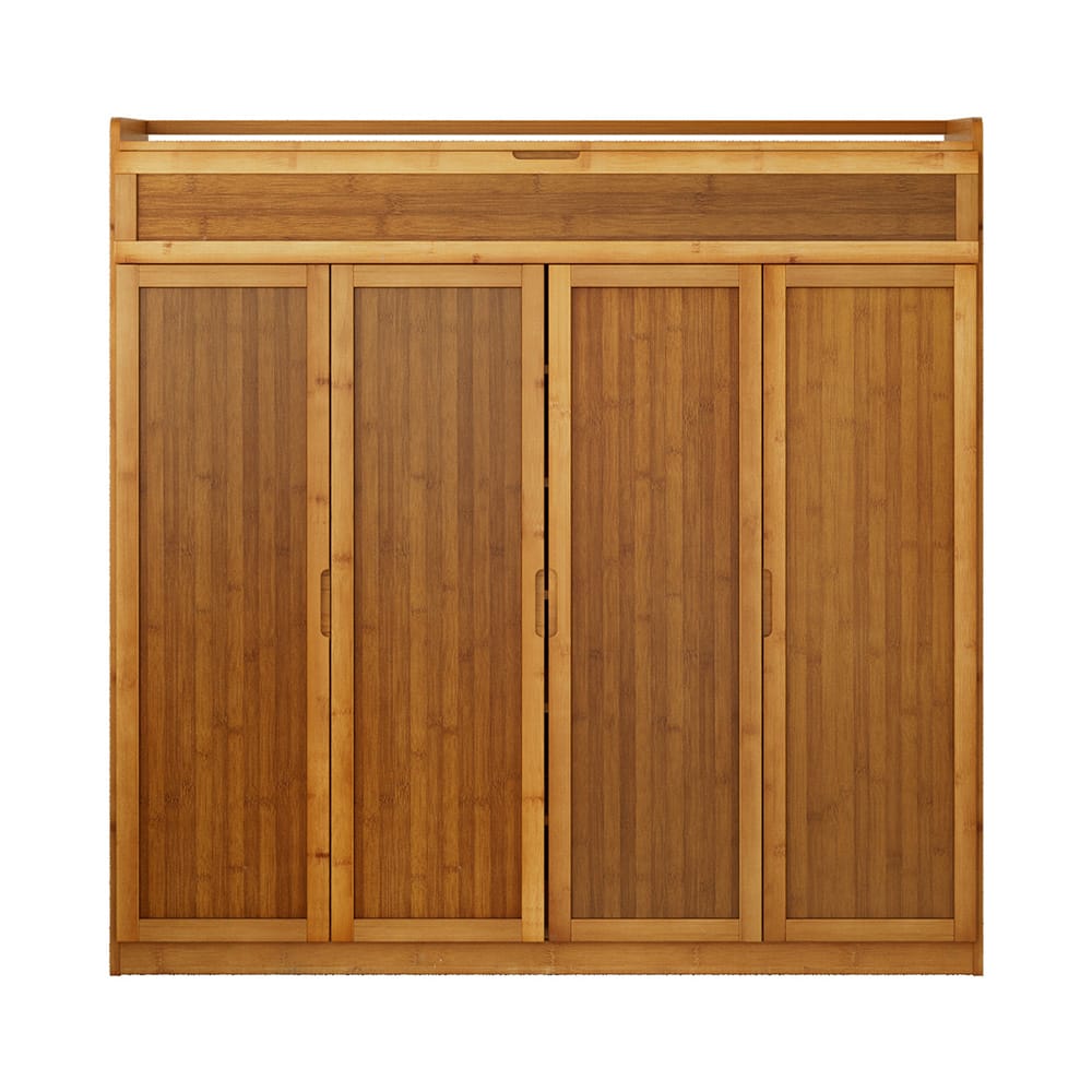 Shoe Rack Cabinet 30 Pairs Storage 117x33x115cm