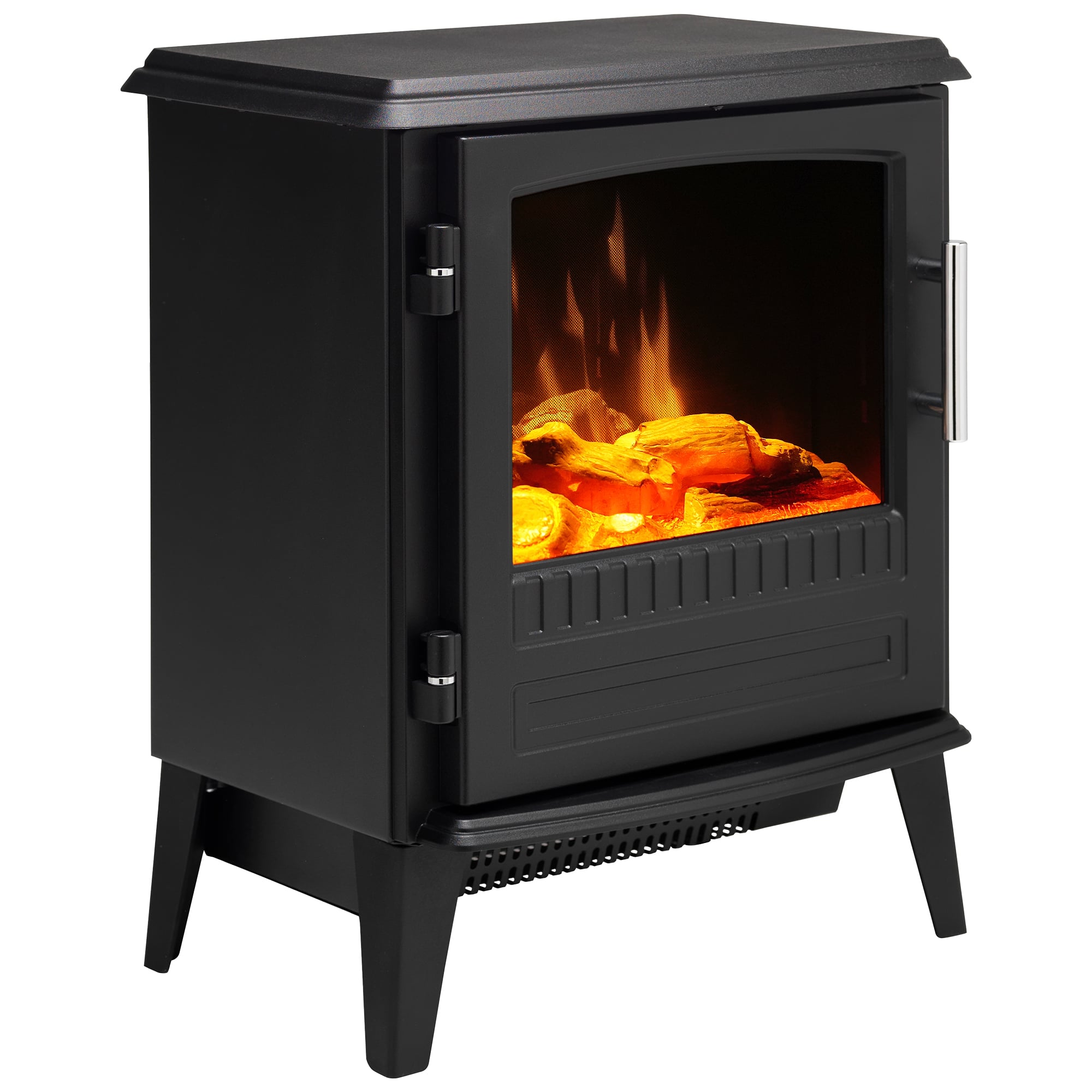 Portable Electric Stove 2kW Black single