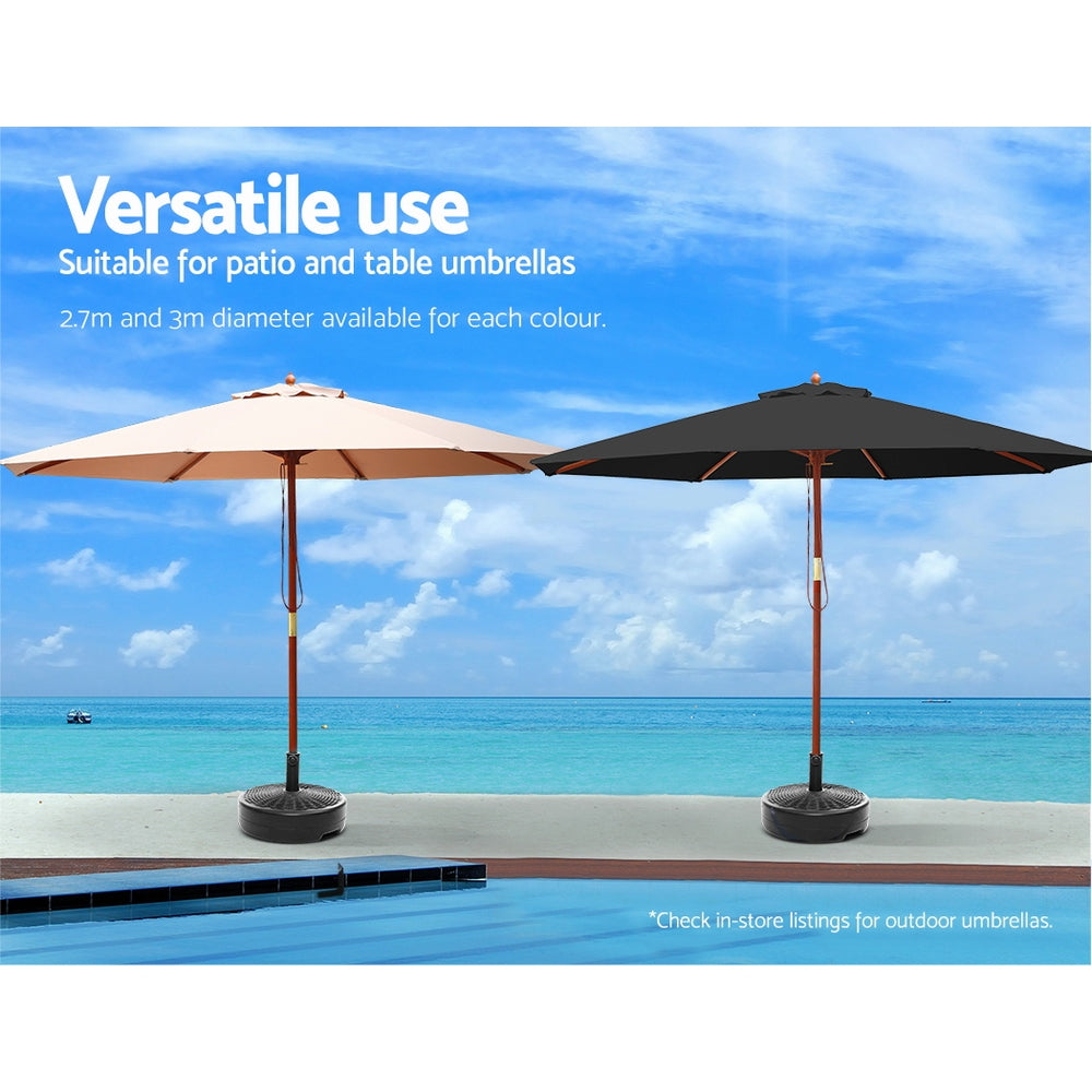 51cm Outdoor Umbr Base Round Stand Pod  Umbrella Stand Base