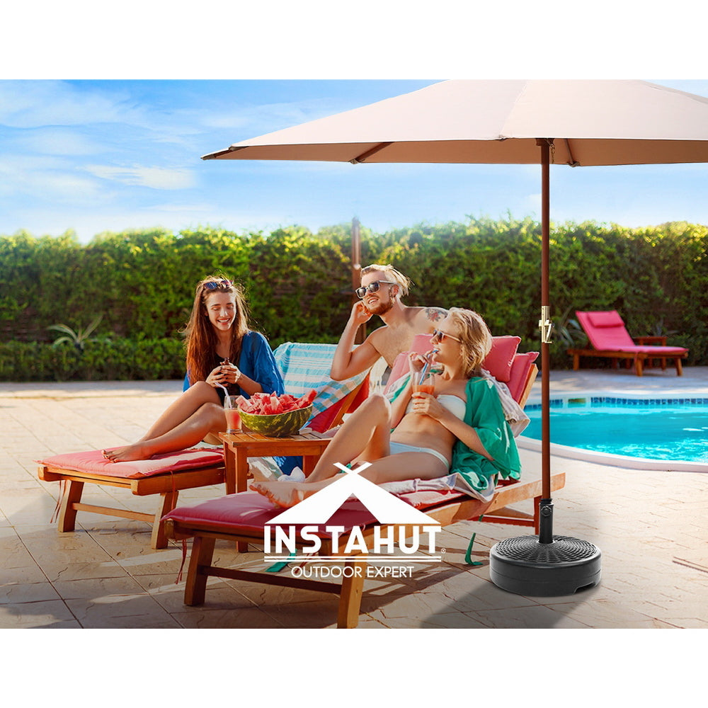 51cm Outdoor Umbr Base Round Stand Pod  Umbrella Stand Base