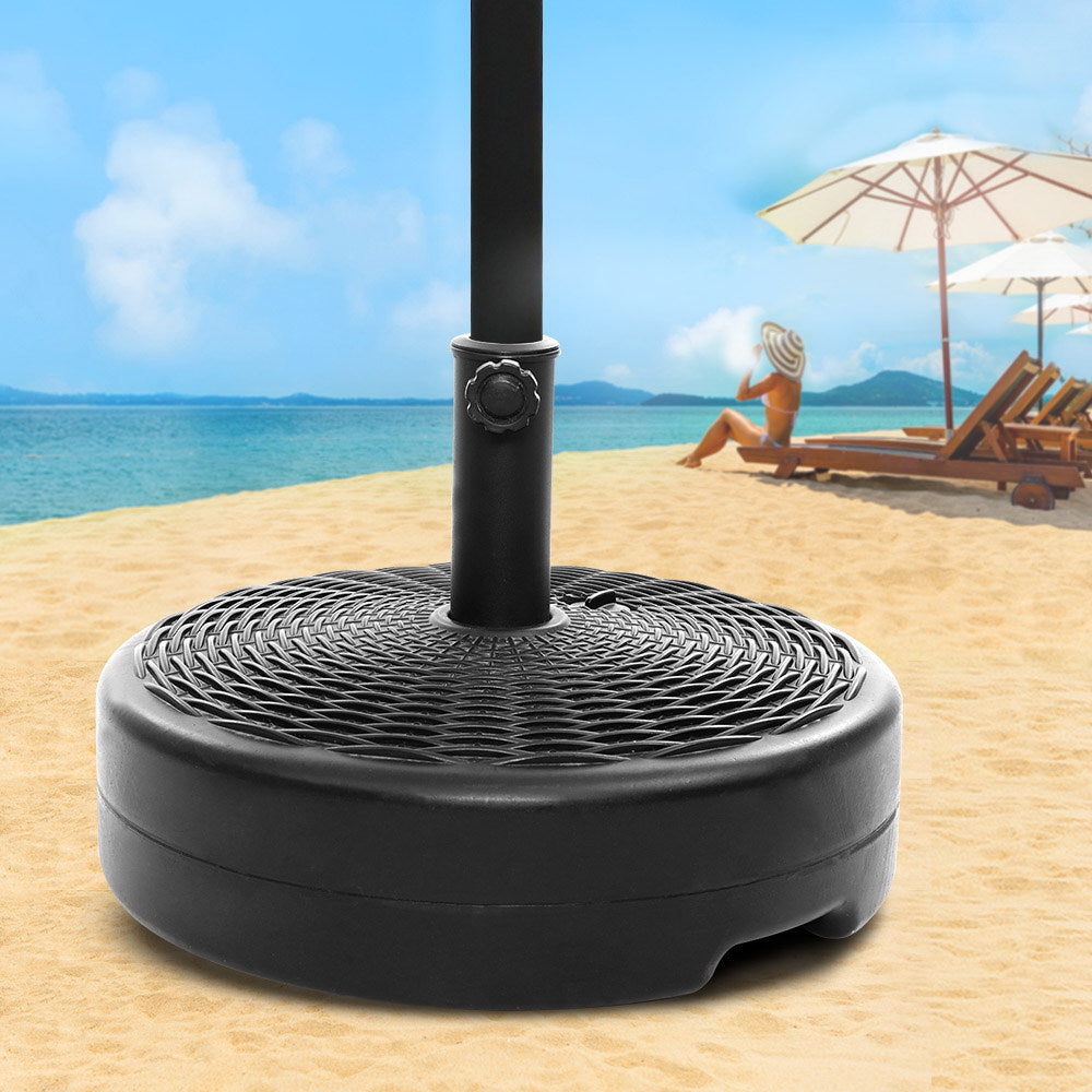 51cm Outdoor Umbr Base Round Stand Pod  Umbrella Stand Base