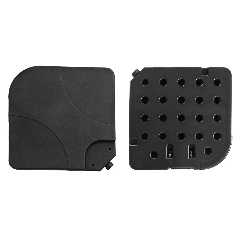 Umbrellas & Sunshades - Instahut Set of 4 Umbrella Base Set Black