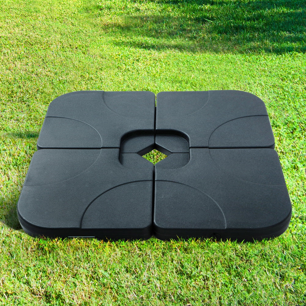 Outdoor Umbrella Base Stand Sand/Water Pod Cantilever Beach Patio 50Cm - Umbrellas & Sunshades