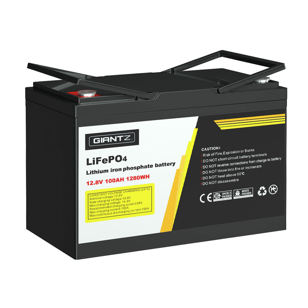 Powerful 100AH LiFePO4 Battery for Solar Camping Adventures