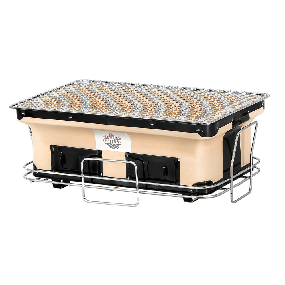 Bbq Grill Tabletop Charcoal Smoker, Charcoal colour