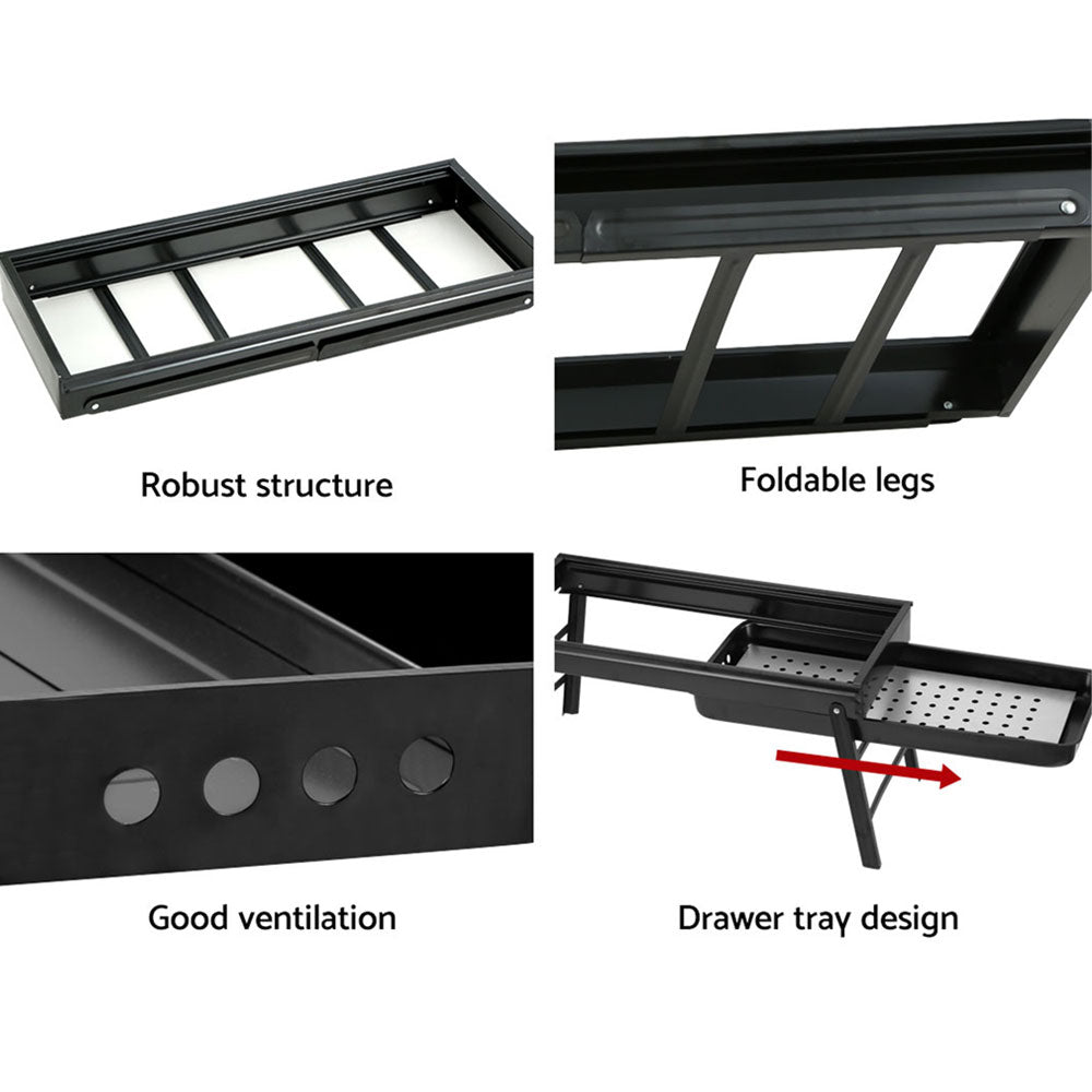 Bbq Grill Charcoal Smoker Foldable