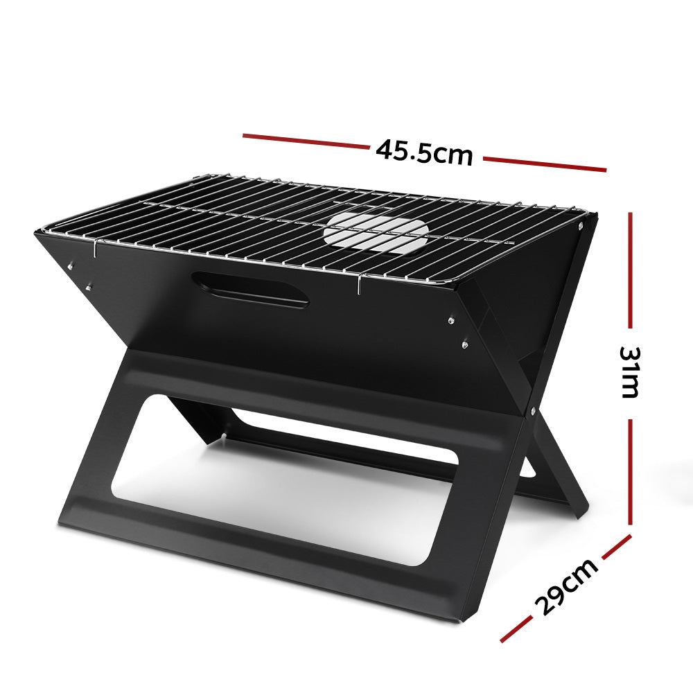 Bbq Grill Charcoal Smoker Foldable Outdoor