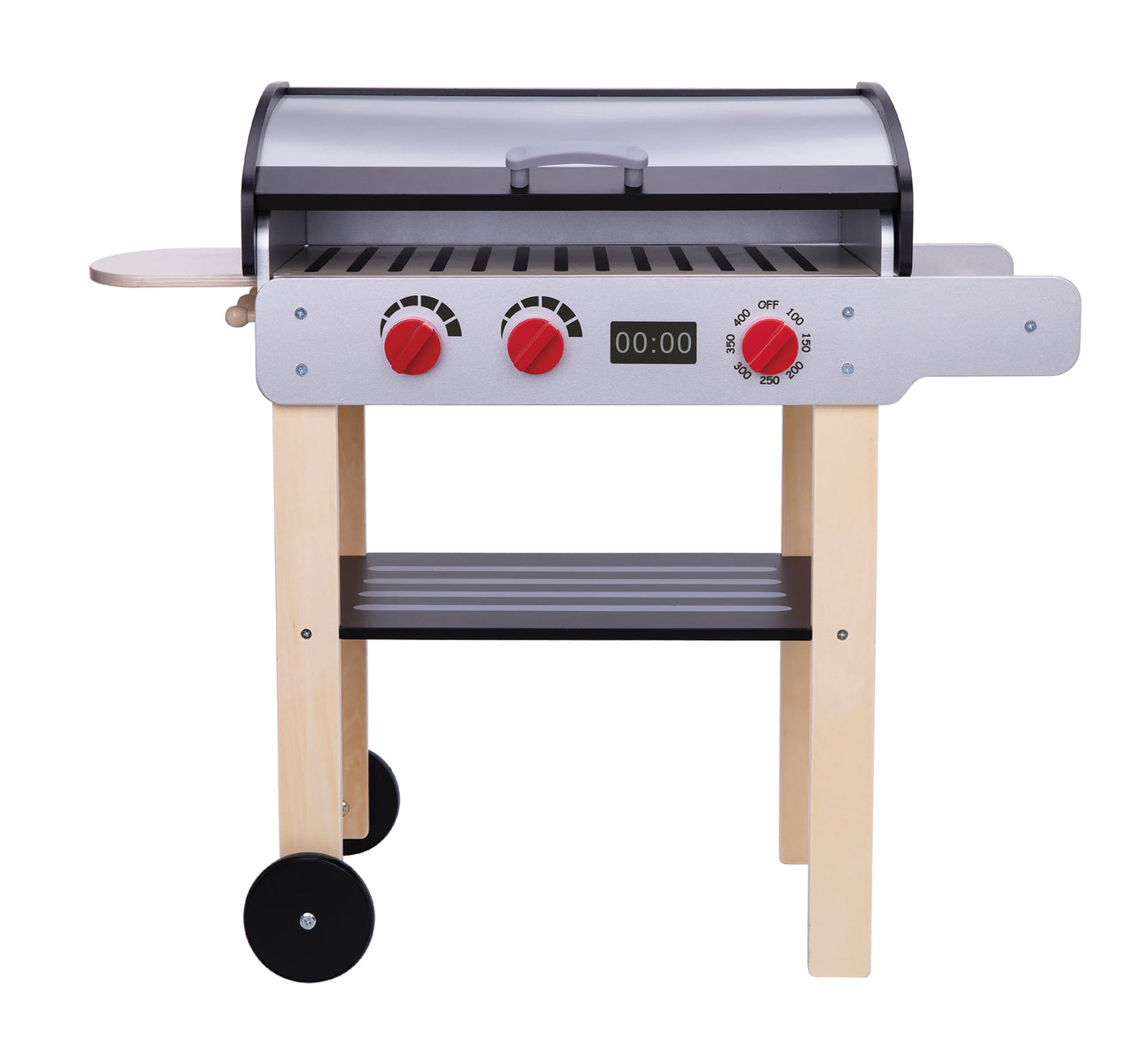 Wooden BBQ Grill Playset Kids 27pc | Simpledeals