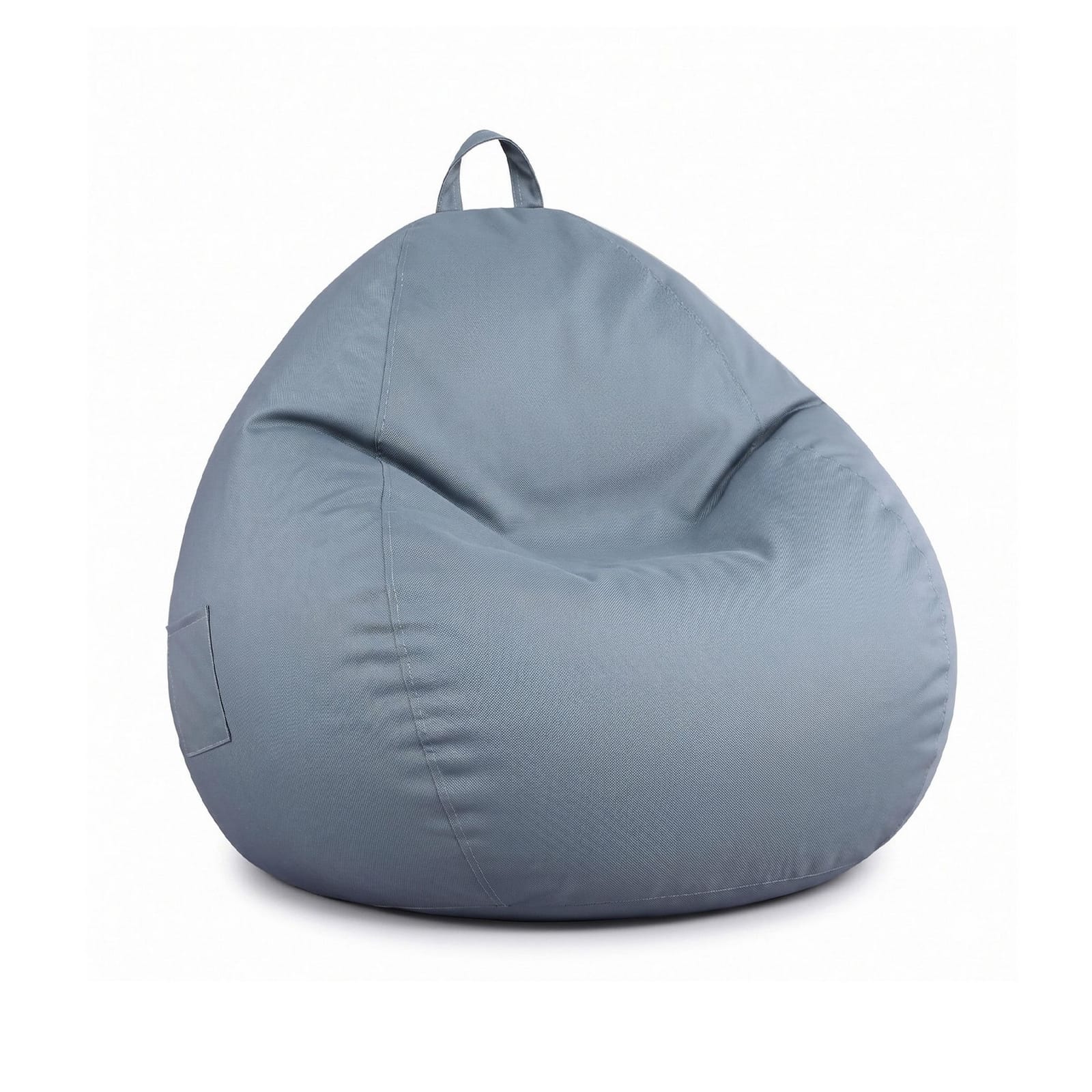 Grey Outdoor Bean Bag Cover 83x87x77cm