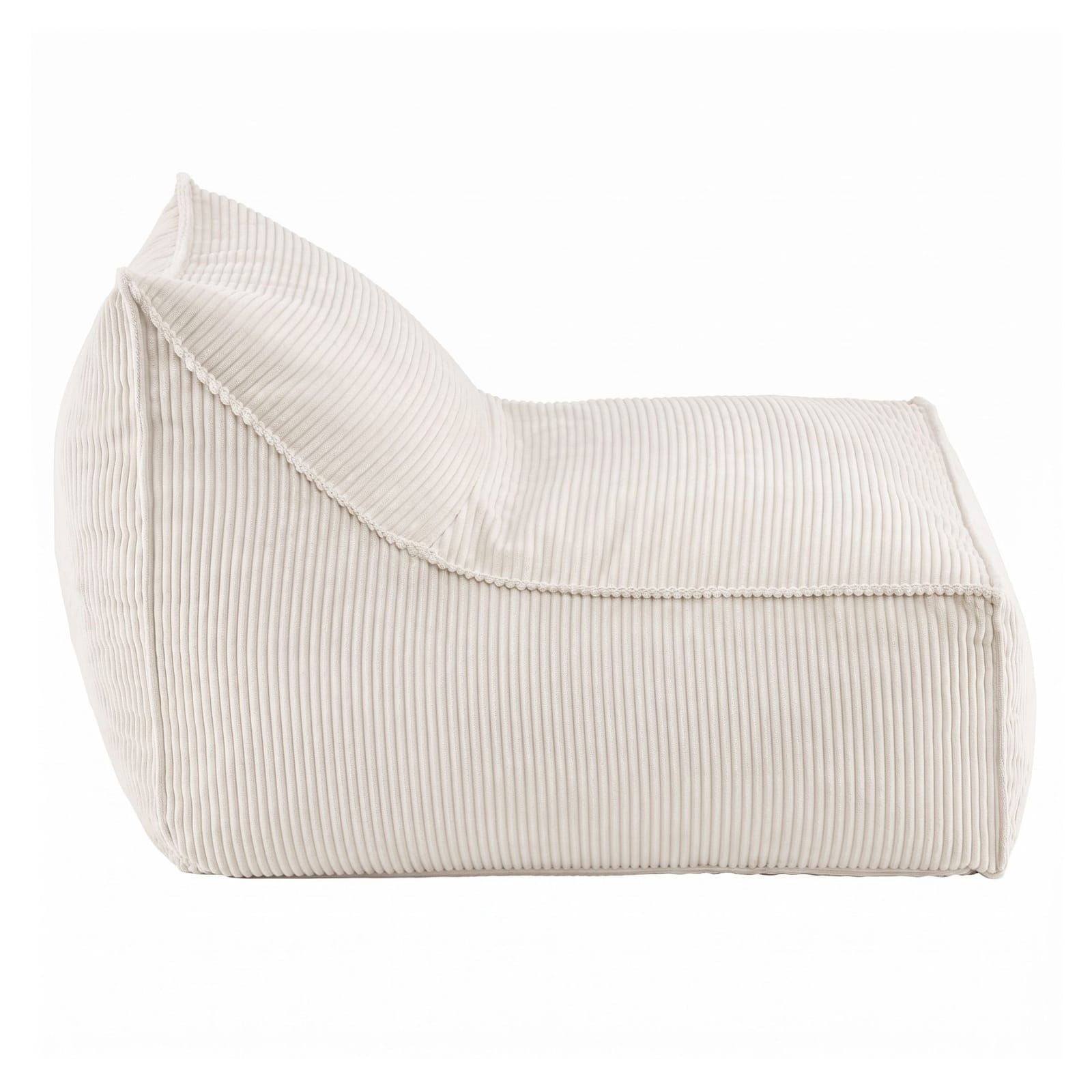 Bean Bag Cover Soft Corduroy 88x73x98cm