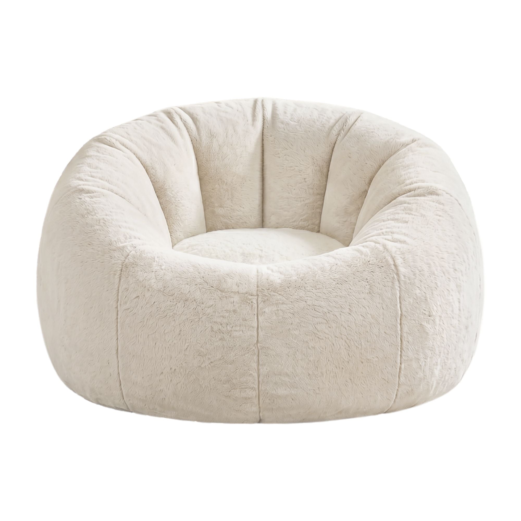 Faux Fur Bean Bag Cover Stuffed Animal Storage | Simpledeals