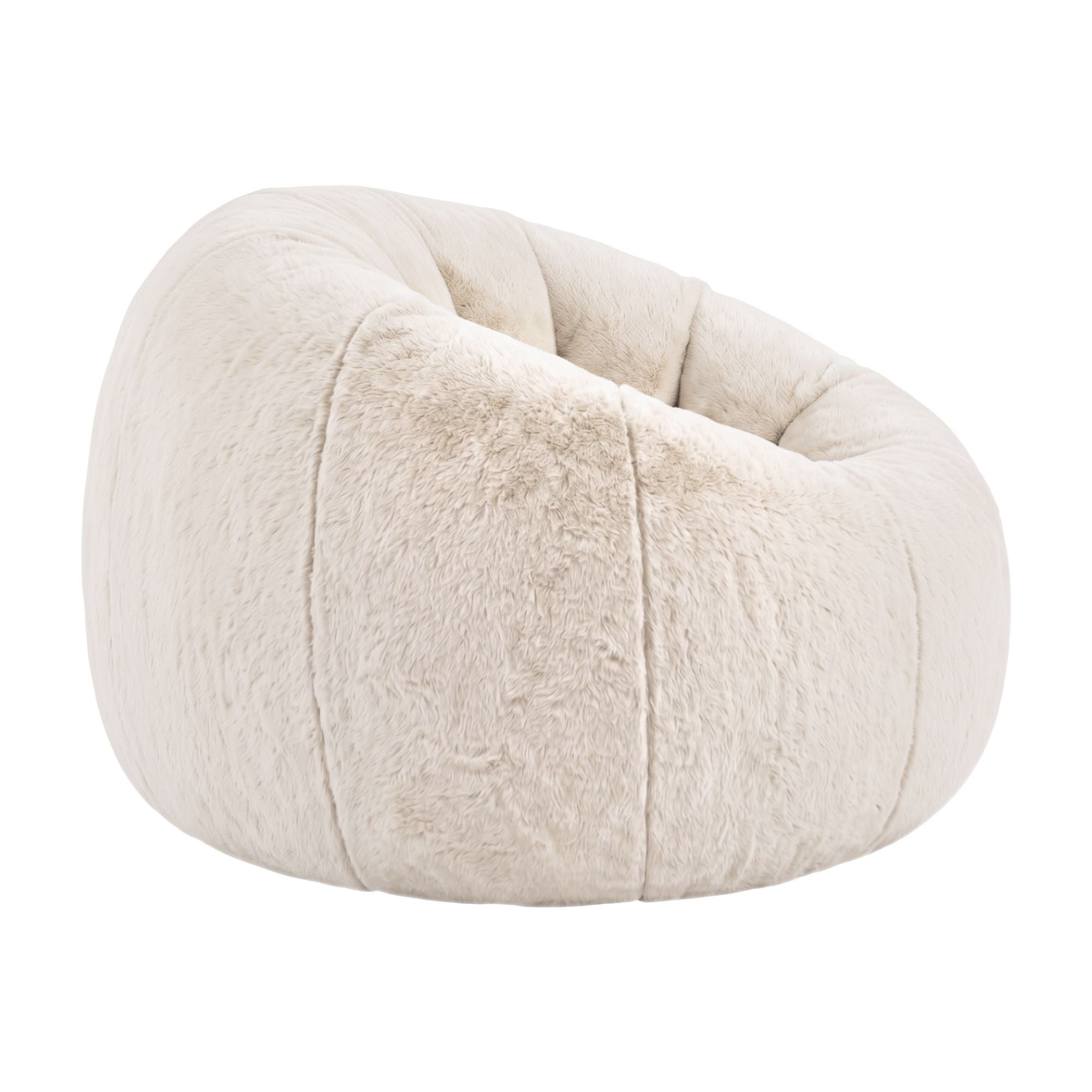 Faux Fur Bean Bag Cover Stuffed Animal Storage | Simpledeals