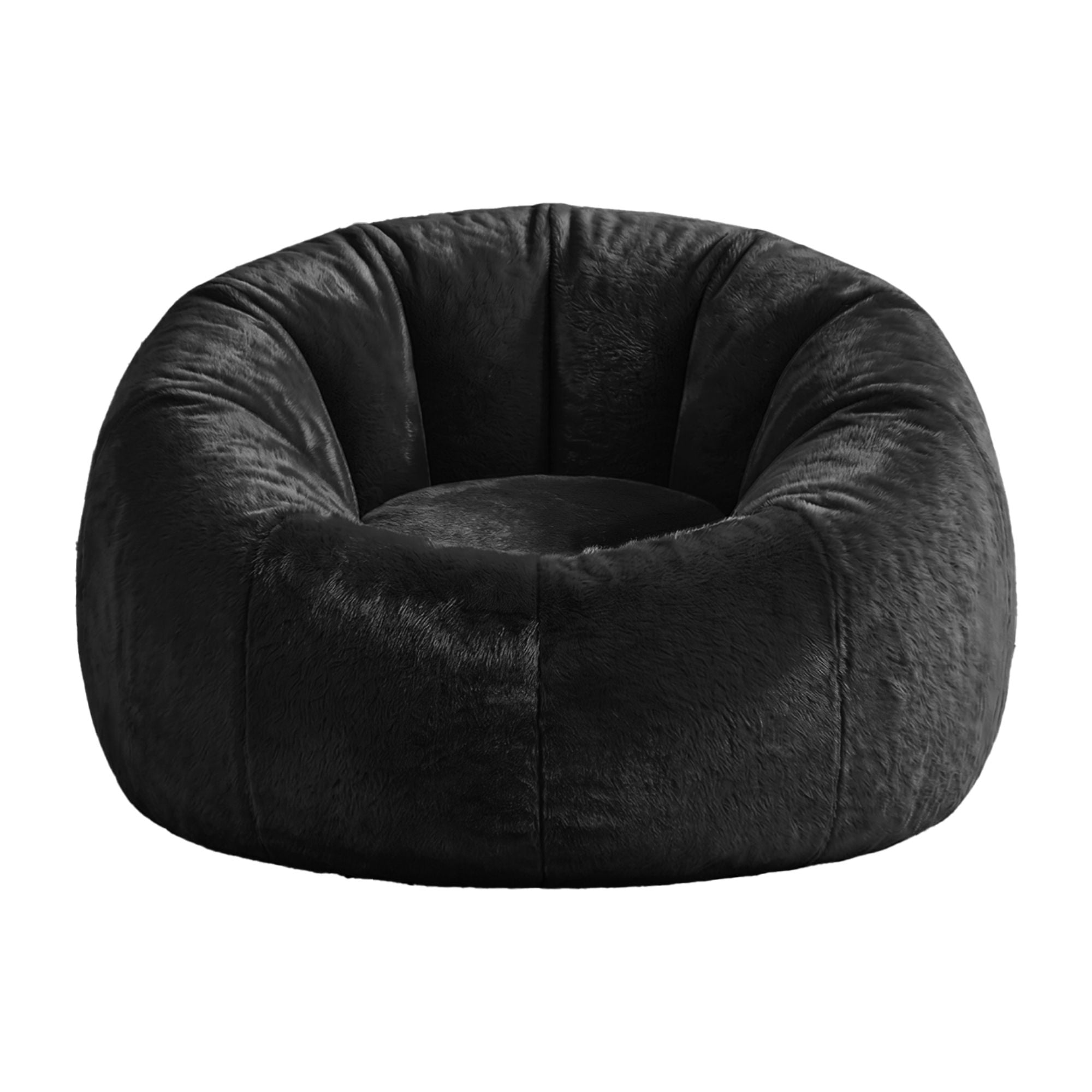 Artiss Bean Bag Cover Faux Fur Large Round | Simpledeals