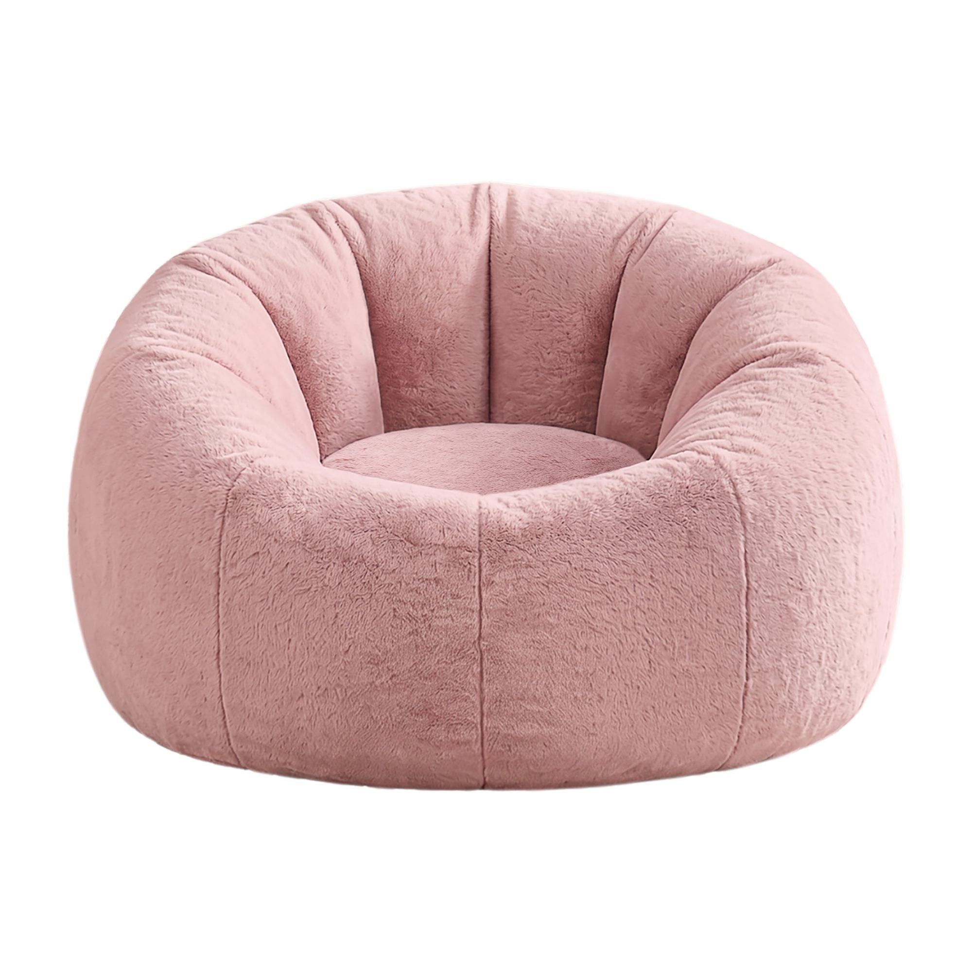 Artiss Bean Bag Cover Faux Fur Large Pink | Simpledeals