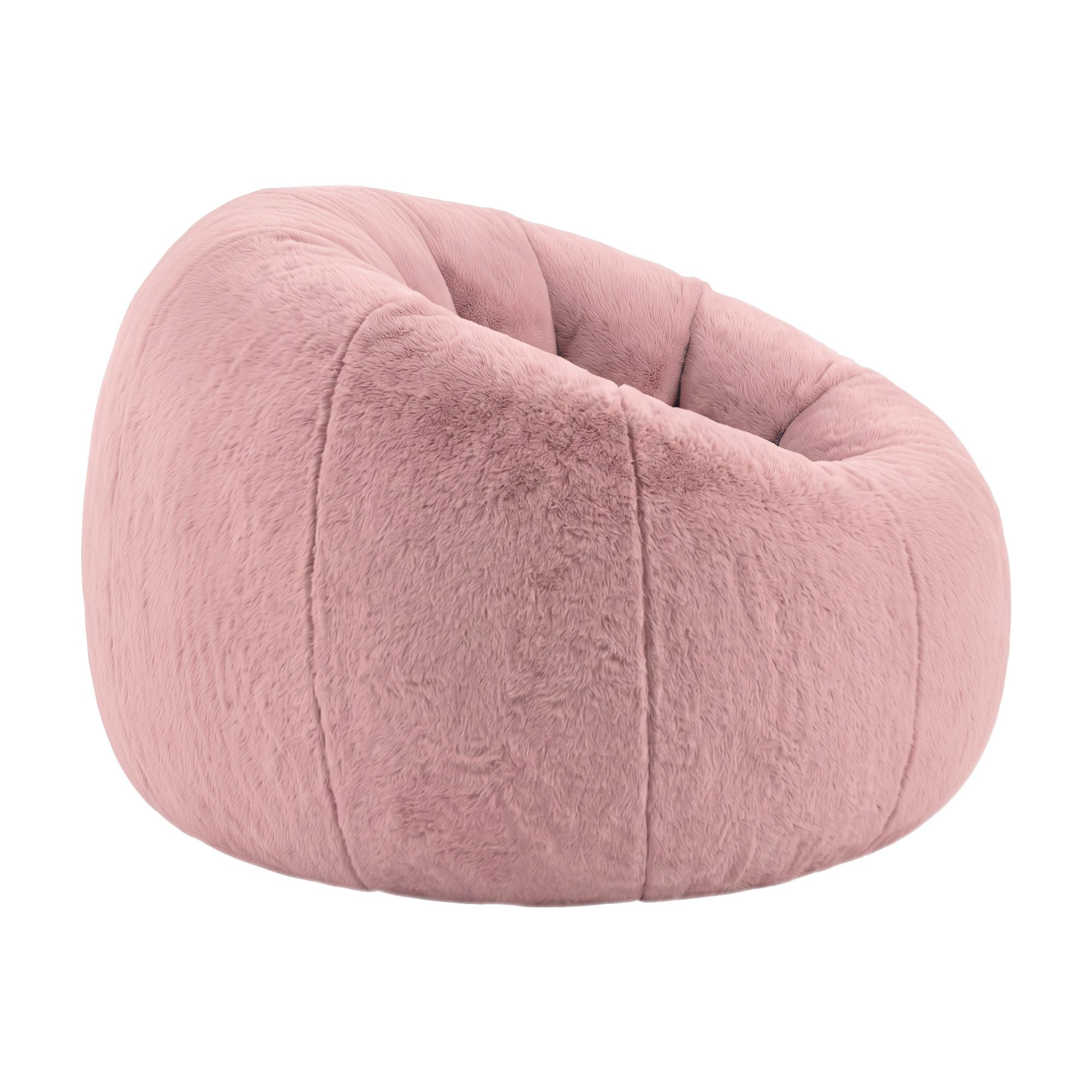 Artiss Bean Bag Cover Faux Fur Large Pink | Simpledeals