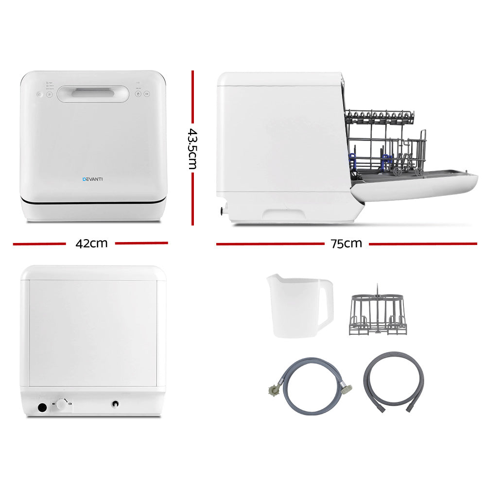 3 Place Settings Benchtop Dishwasher
