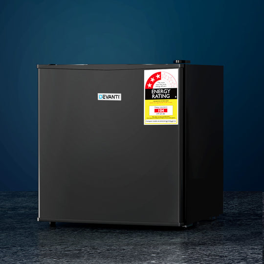 48L Black Mini Bar Fridge – Compact & Energy Efficient - Fridges