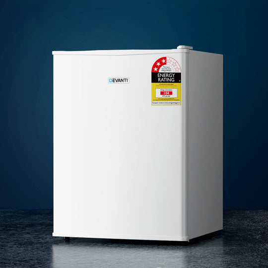 70L Portable Mini Bar Fridge - White - Fridges