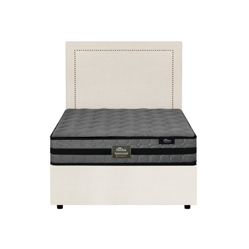 Bed Frame With Mattress Set And Gas Lift Storage Base For Bedroom Use King Single