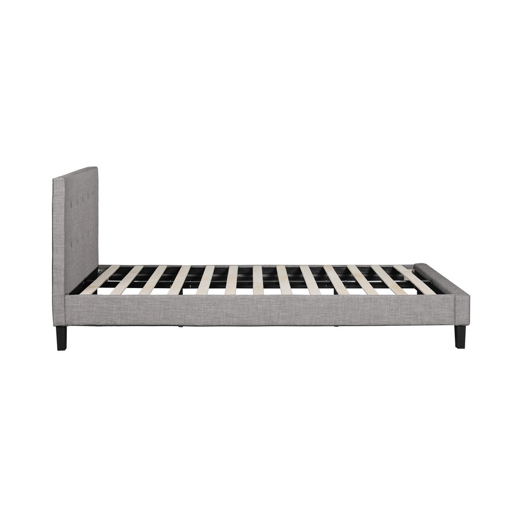 Stylish Fabric Wooden Bed Frame with Durable Design