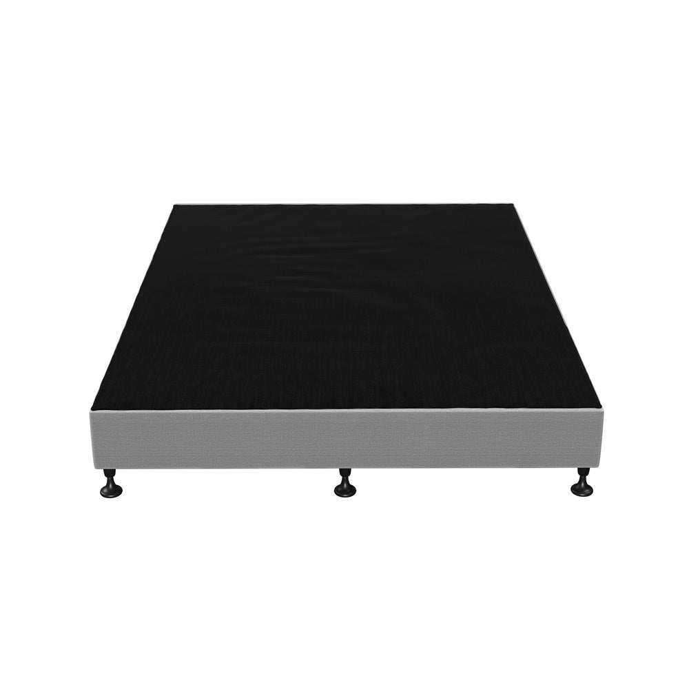 Fabric Upholstered Bed Frame with Sturdy Construction S/D/Q/K/KS