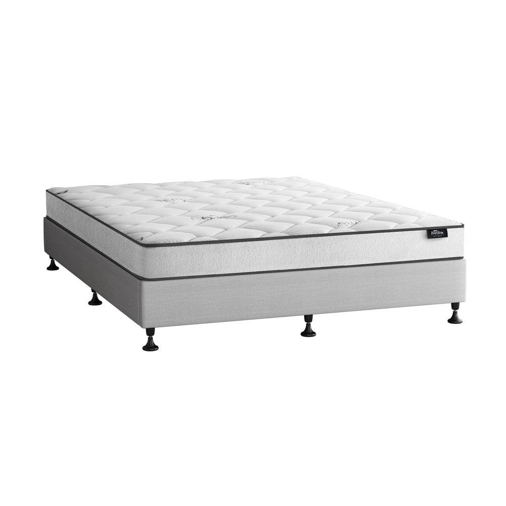 Upholstered Bed Frame with Mattress D/K/KS/S
