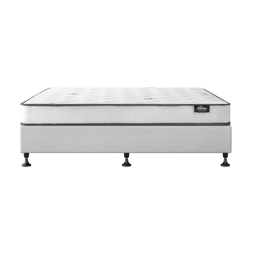 Upholstered Bed Frame with Mattress D/K/KS/S