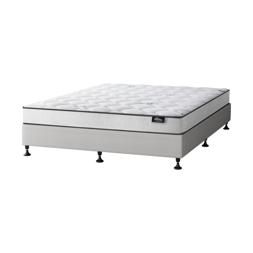 Upholstered Bed Frame with Mattress D/K/KS/S