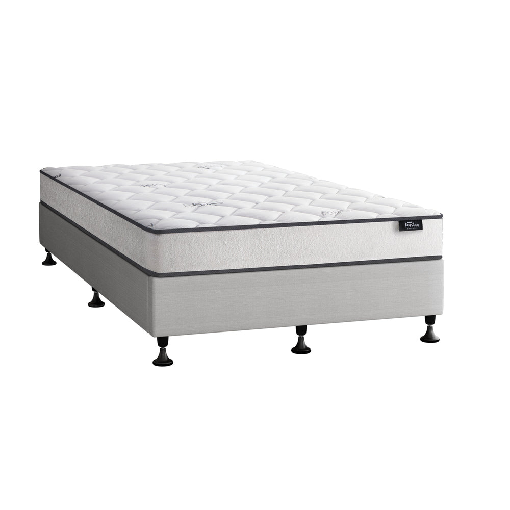 Upholstered Bed Frame with Mattress D/K/KS/S