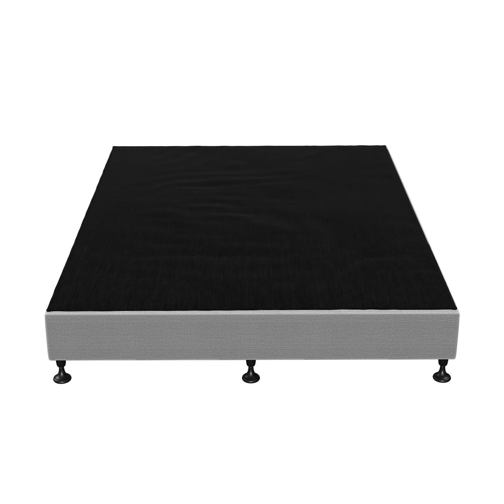 Fabric Upholstered Bed Frame with Sturdy Construction S/D/Q/K/KS