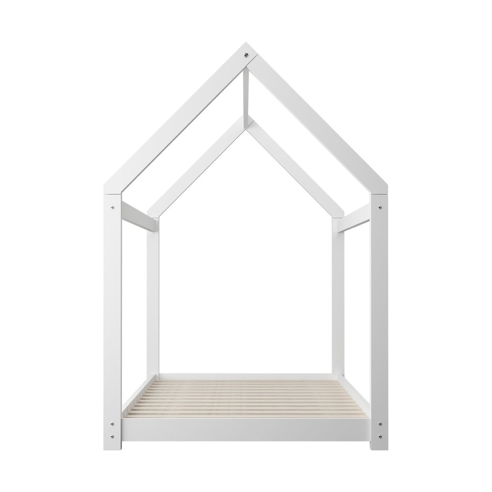Kids Bed Frame With Single Mattress Set House Style