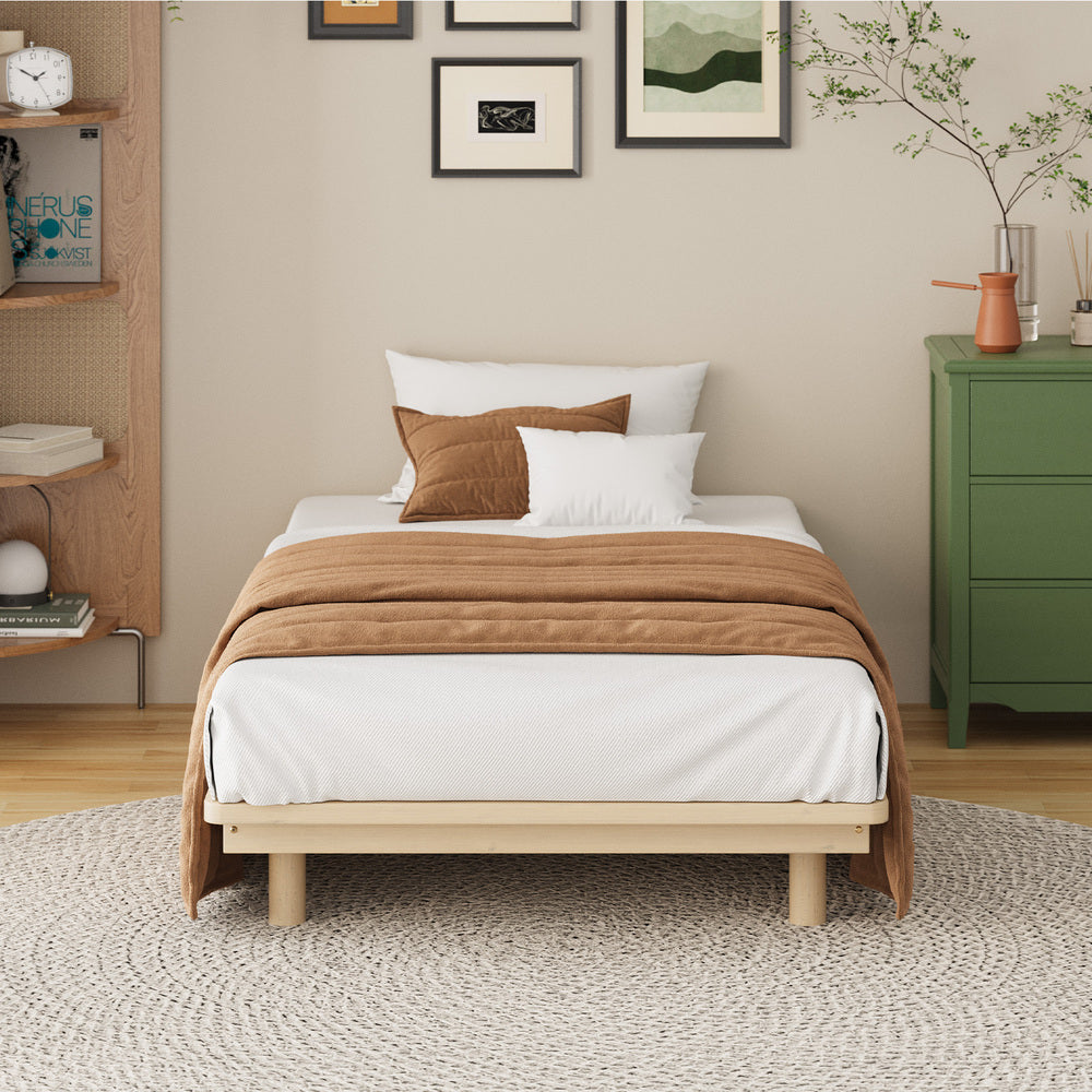 Bed Frame Wooden Bed Base Timber Platform
