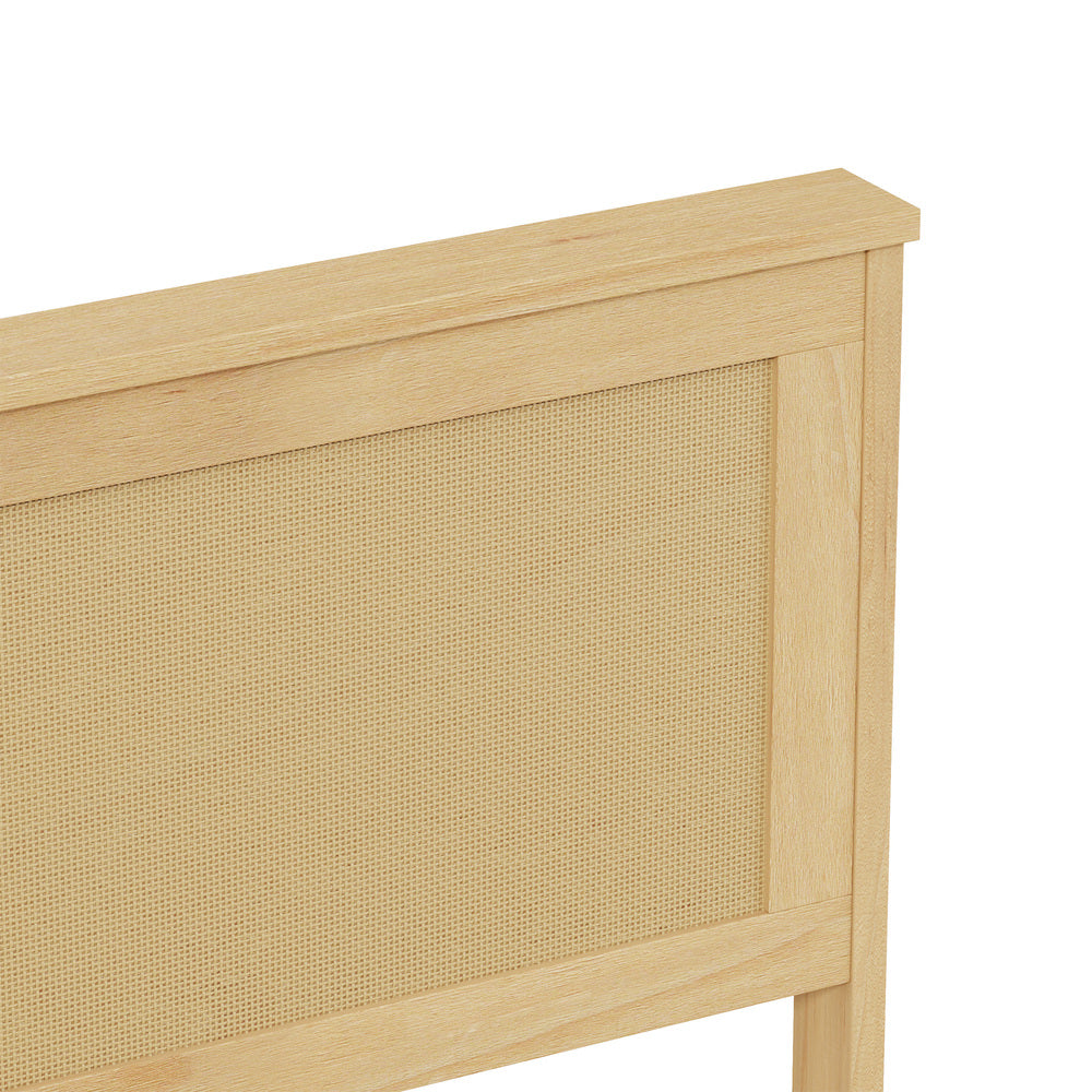 Queen Wooden Bed Frame With Storage 213x161x94cm
